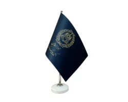 پرچم رومیزی سفارشی با درج نام وکیل یا موسسه حقوقی