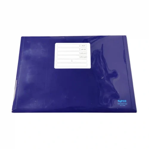 برچسب ثبت اطلاعات موکلین روی پوشه های پلاستیکی و pvc