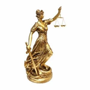 بزرگترین سایز مجسمه فرشته عدالت (110سانتی)