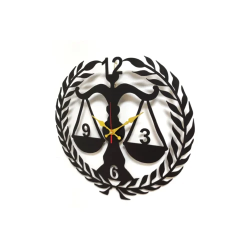 ساعت دیواری دکوراتیو طرح میزان