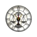 ساعت دیواری حقوقی دکوراتیو